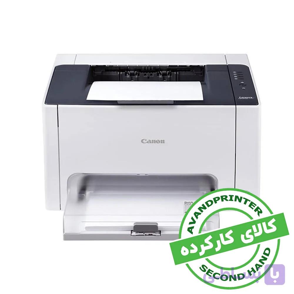 پرینتر لیزری کانن LBP7018C استوک — تصویر 1