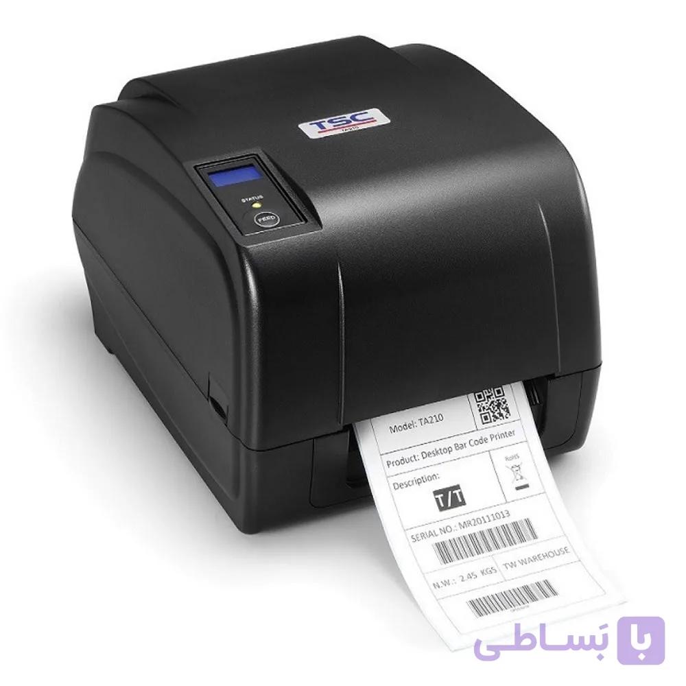چاپگر لیبل و بارکد رومیزی تی اس سی TSC TA-210 (شبکه) — تصویر 1