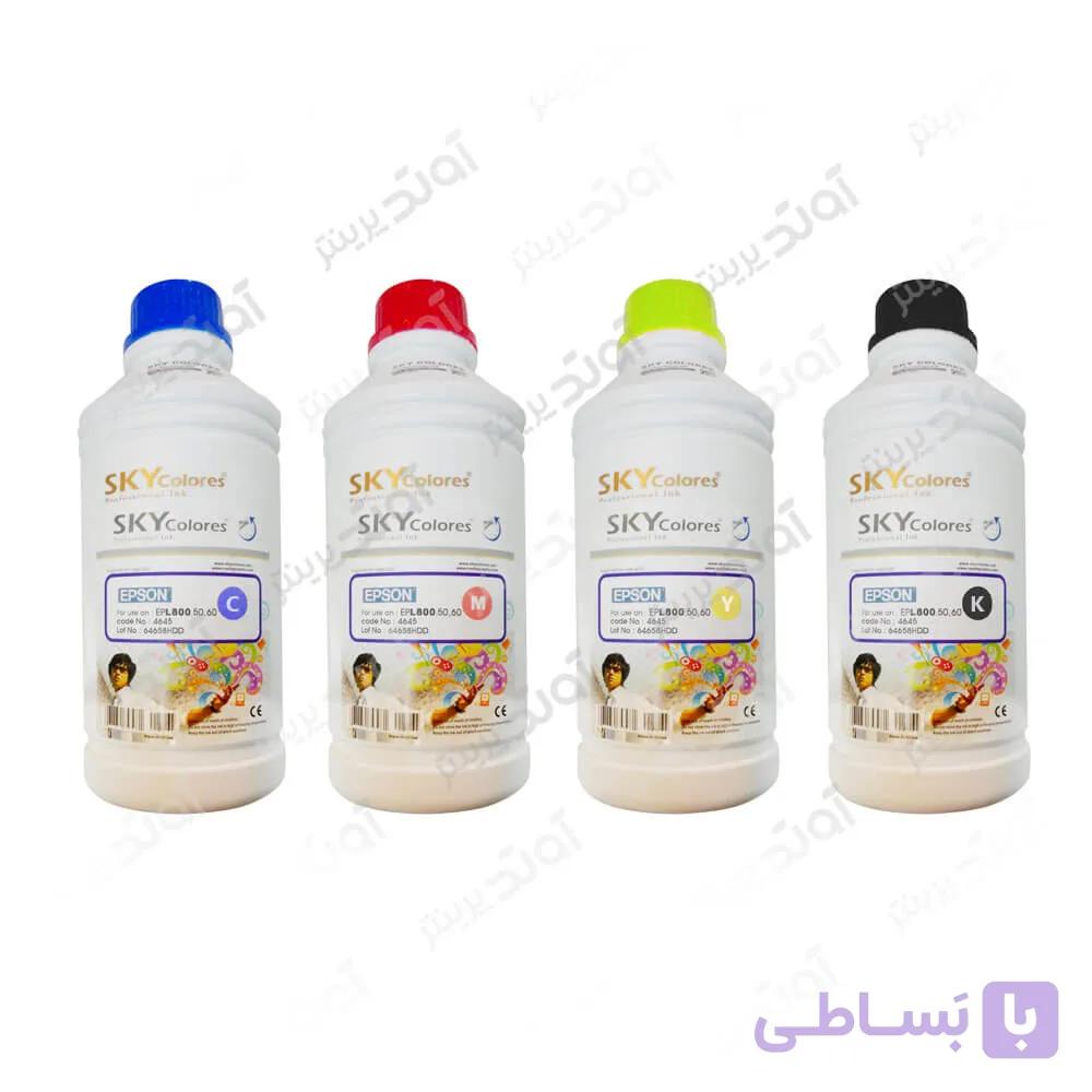 جوهر پرینتر اپسون رنگ قرمز Epson Sky Colors 1Liter — تصویر 1