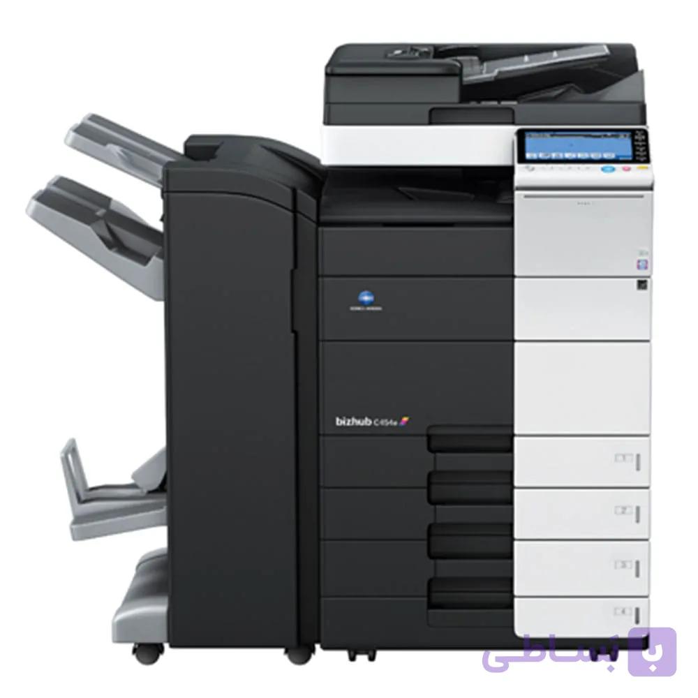 دستگاه کپی رنگی کونیکا مینولتا با فینیشر Konica Minolta Bizhub c454e — تصویر 1