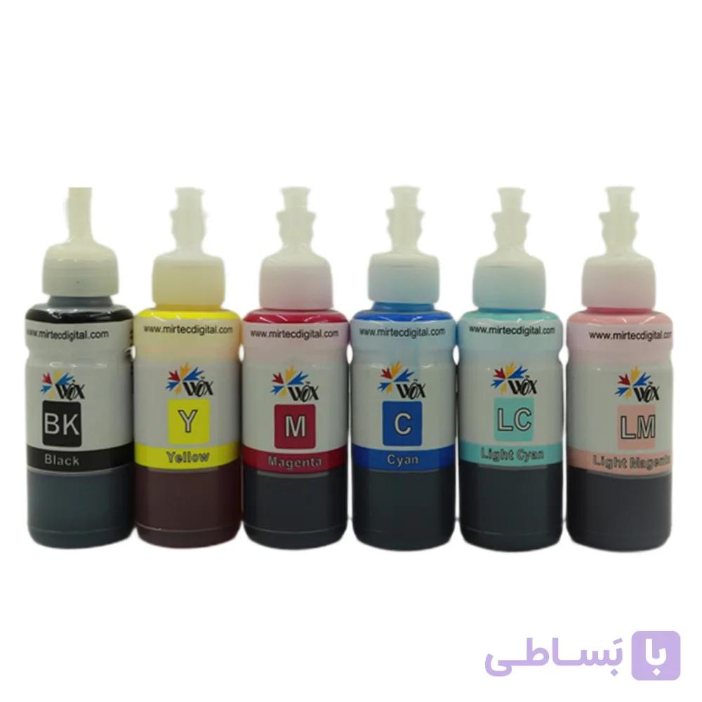 جوهر وکس اپسون 6 رنگ 70cc Ultra High UV — تصویر 1