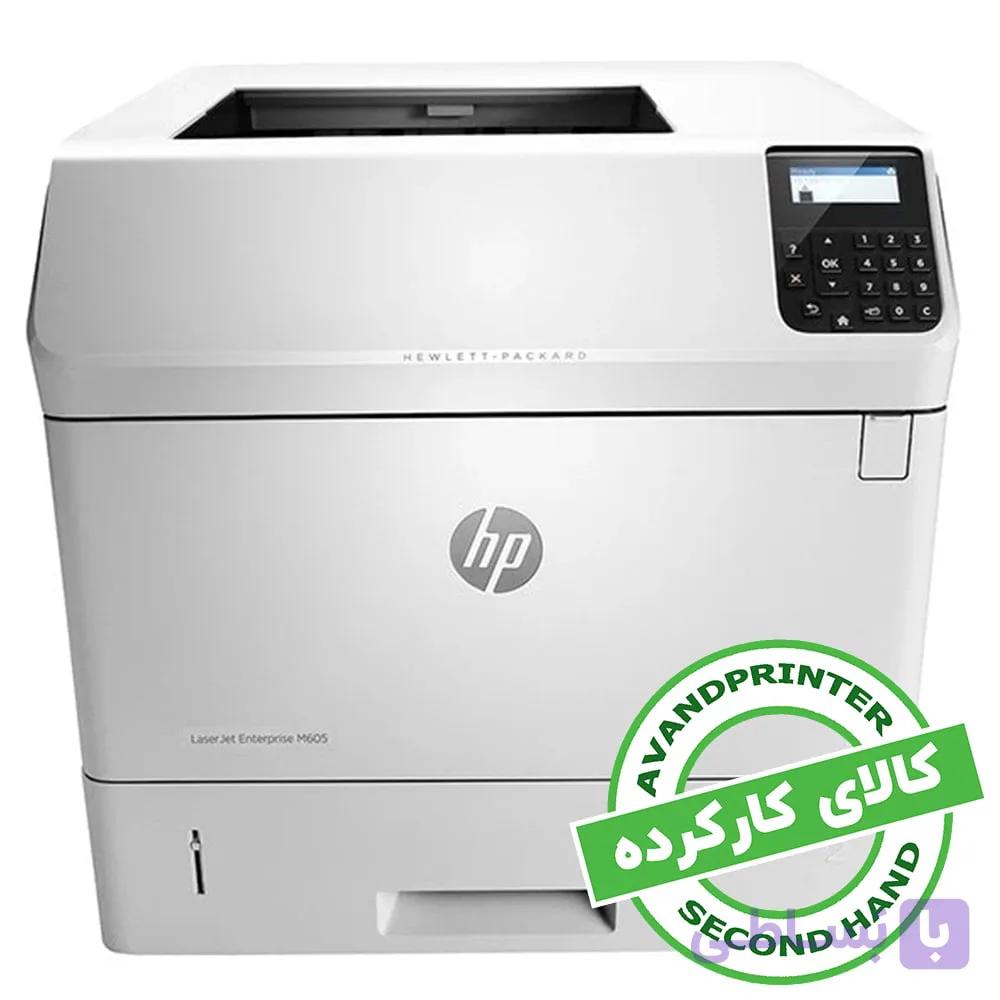پرینتر لیزری اچ پی M605n استوک — تصویر 1