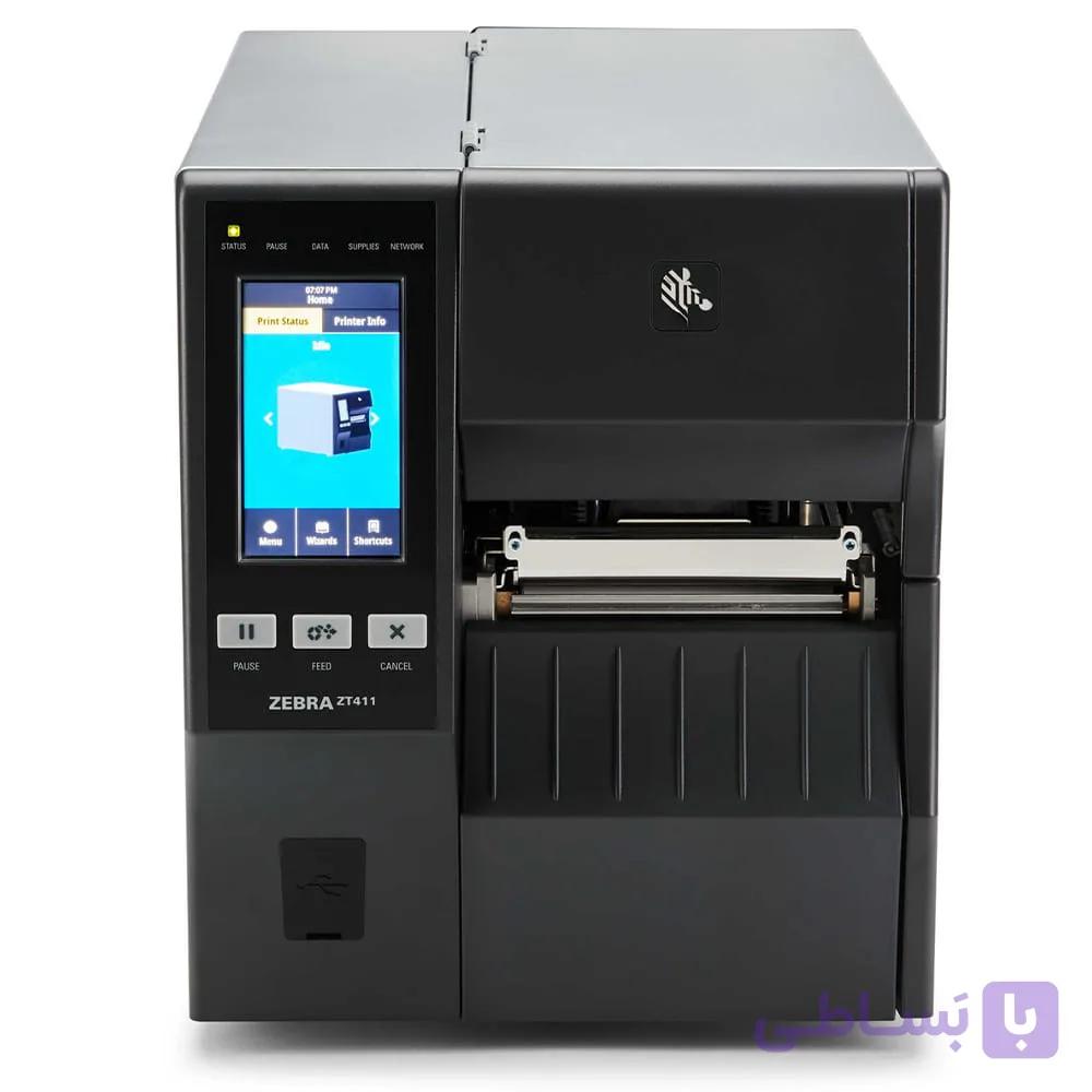 لیبل پرینتر صنعتی زبرا Zebra ZT411 600 dpi — تصویر 1