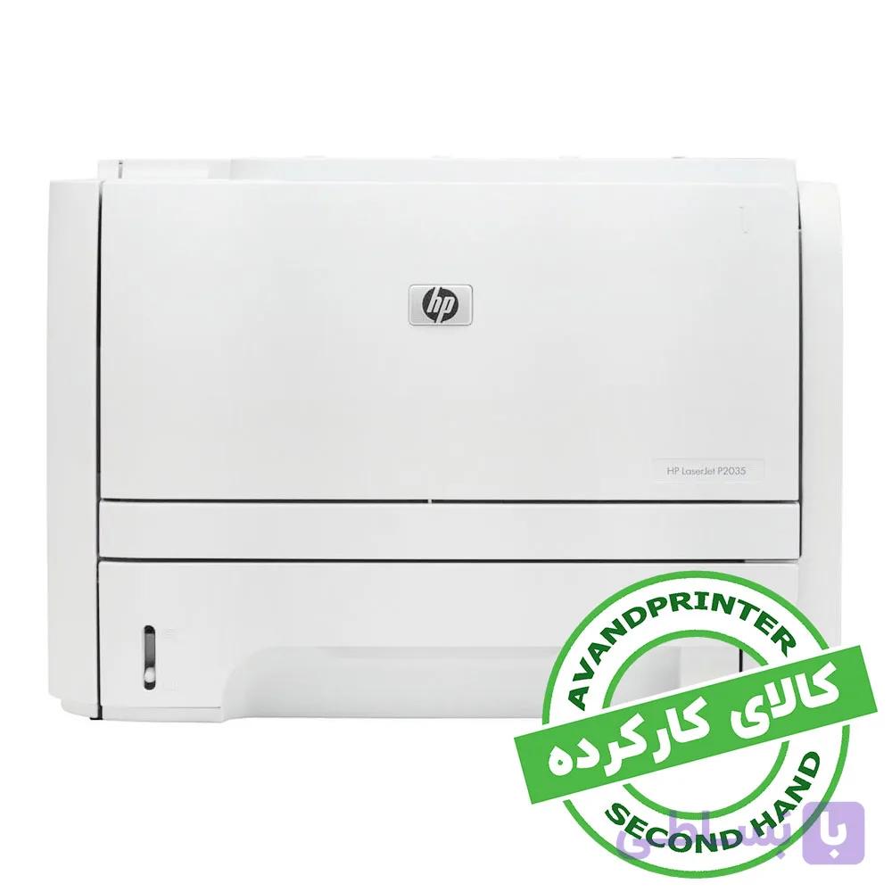 پرینتر لیزری HP LaserJet P2055dn استوک — تصویر 1