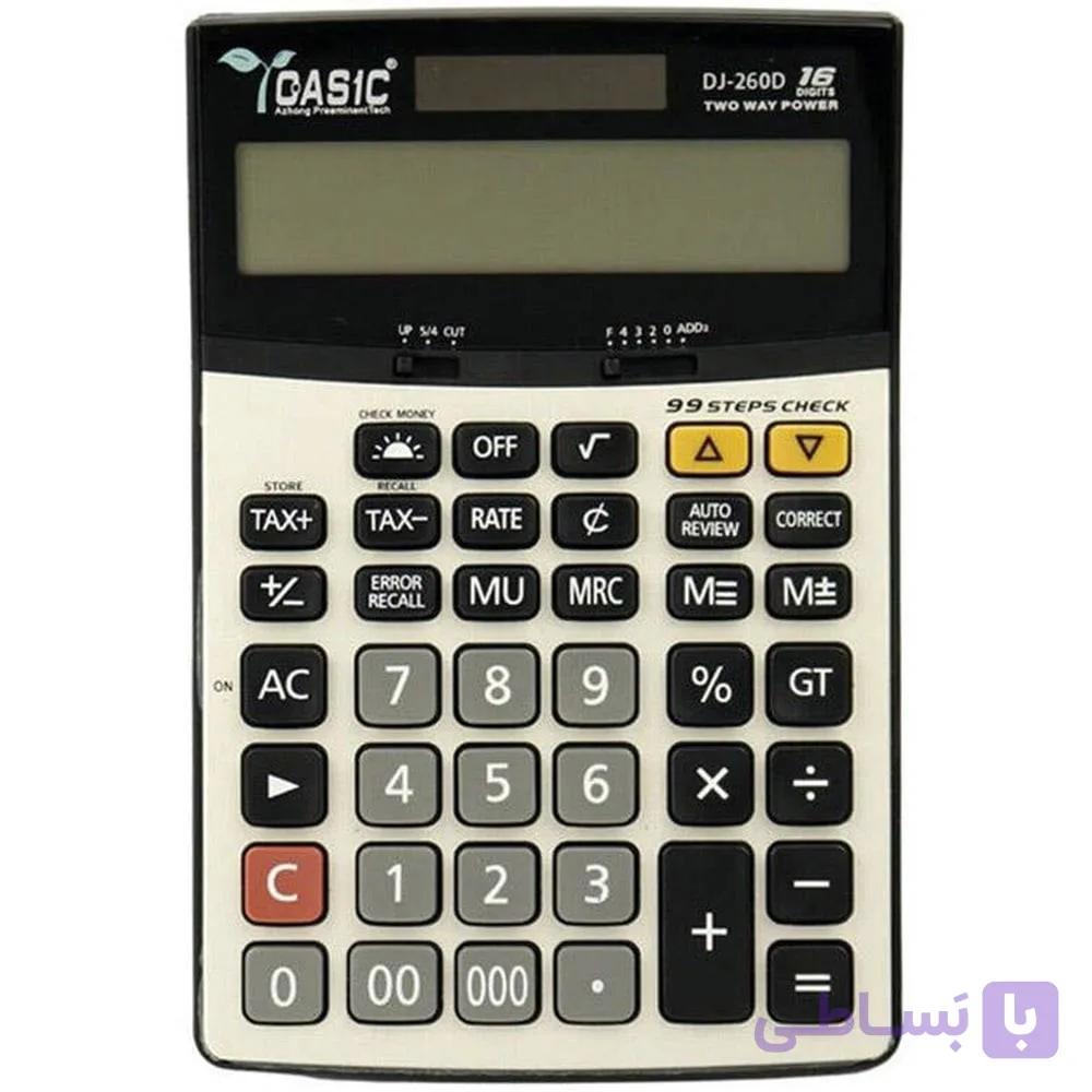 ماشین حساب کاسیک DJ-260D — تصویر 1