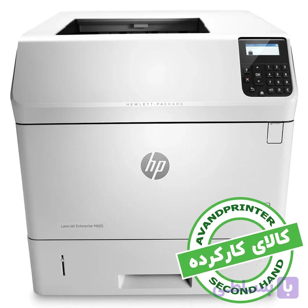 پرینتر لیزری اچ پی مدل M605dn استوک — تصویر 1