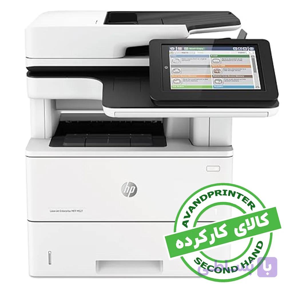 پرینتر لیزری چندکاره اچ پی MFP M527dn استوک — تصویر 1