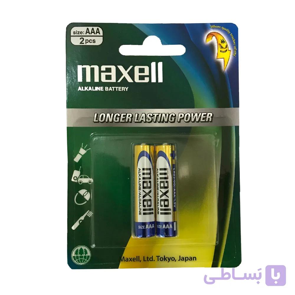 باتری نیم قلمی مکسل M-06 AAA 1.5V — تصویر 1