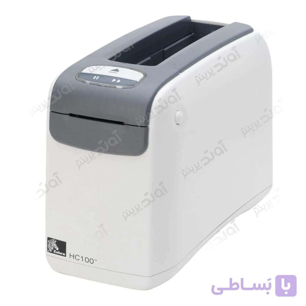 چاپگر رومیزی دستبند بیمارستانی زبرا Zebra HC100 — تصویر 1