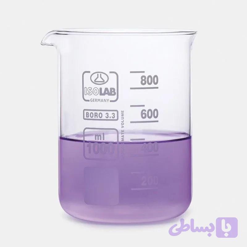 بشر شیشه ای بوروسیلیکات ISOLAB Germany