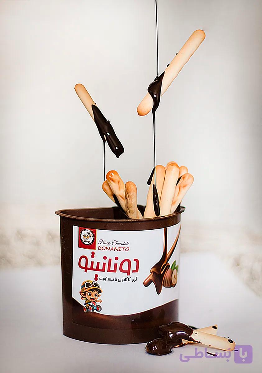 بیسکو بیسکوییت مدادی و شکلات استند 15 عددی