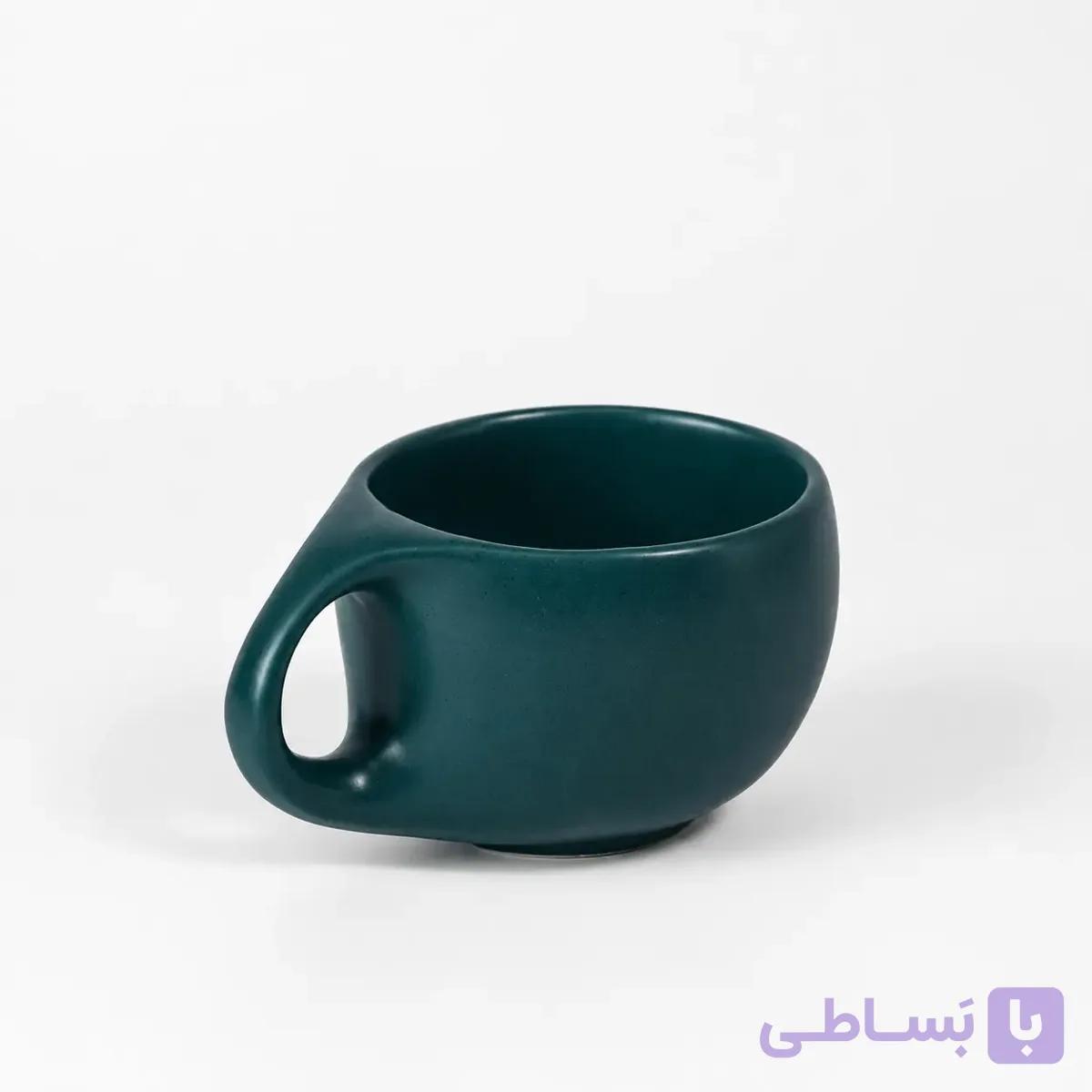 فنجان سرامیکی قهوه‌خوری زی‌هوم مدل خاص کد ۵ رنگ آبی نُوا ۲۵۰ میلی‌لیتر — تصویر 1