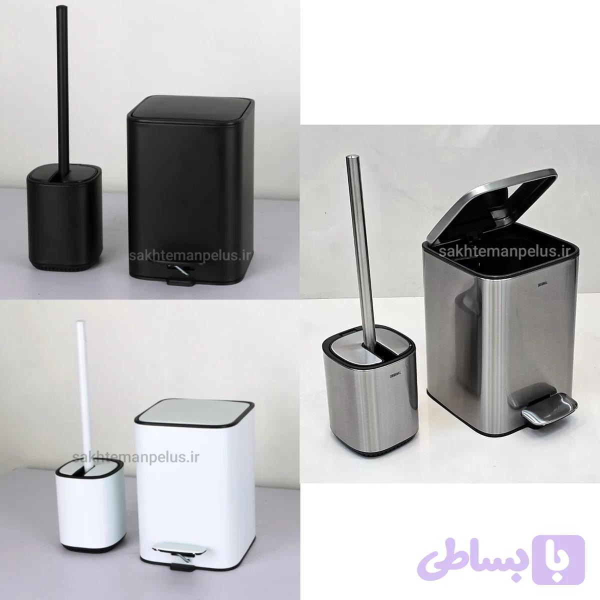 ست سطل و فرچه اورجینال کد 103 مربع 3 لیتر استپر