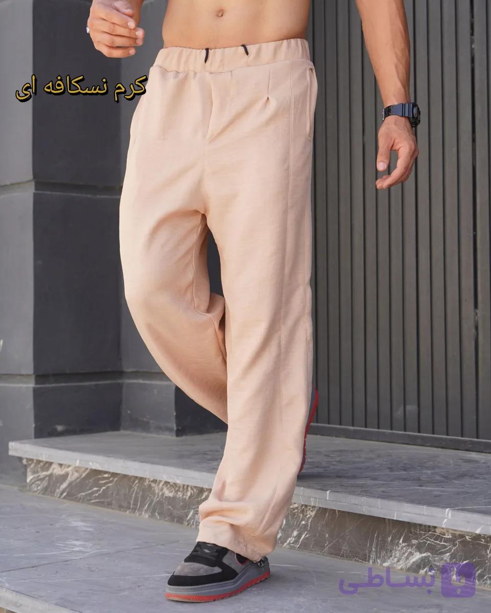 شلوار مردانه پیله‌دار قد ۱۱۰ (کد ۲۱۳۴)