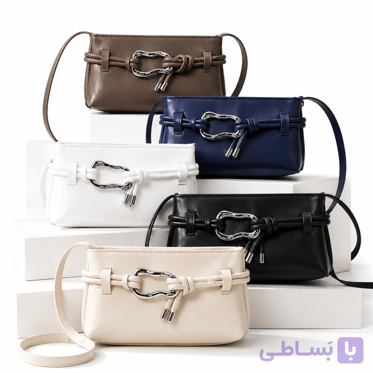 کیف دوشی زنانه سگک فلزی مدل هورس‌بیت