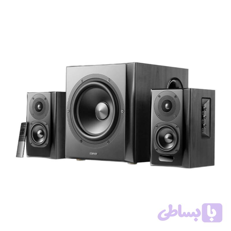 اسپیکر ادیفایر S351DB مشکی: سیستم صوتی قدرتمند، صدای Hi-Fi، اتصال پیشرفته — تصویر 1