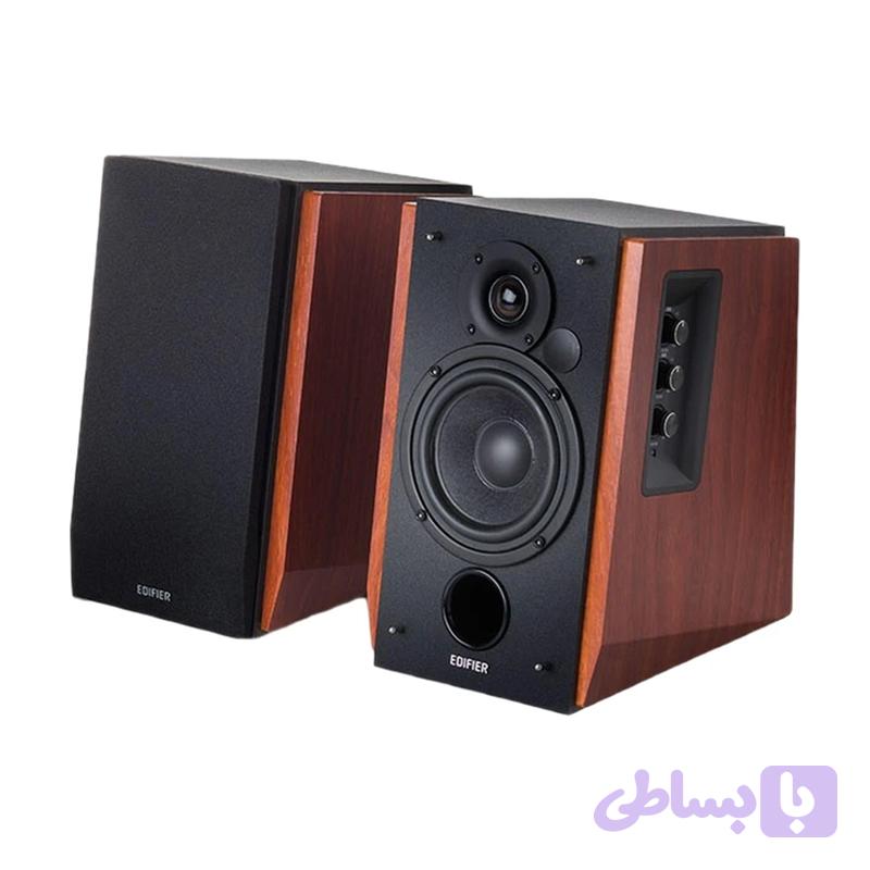 اسپیکر ادیفایر R1700 BT قهوه‌ای؛ صدای استریو و بی‌سیم — تصویر 1