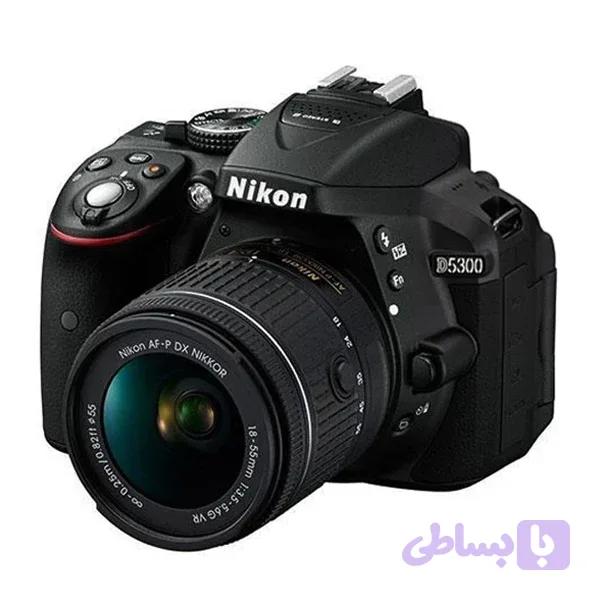 دوربین عکاسی نیکون مدل D5300 با لنز 55-18 — تصویر 1