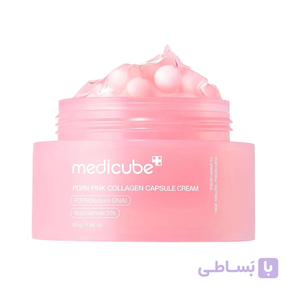 کرم کپسولی کلاژن و PDRN مدی کیوب — تصویر 1