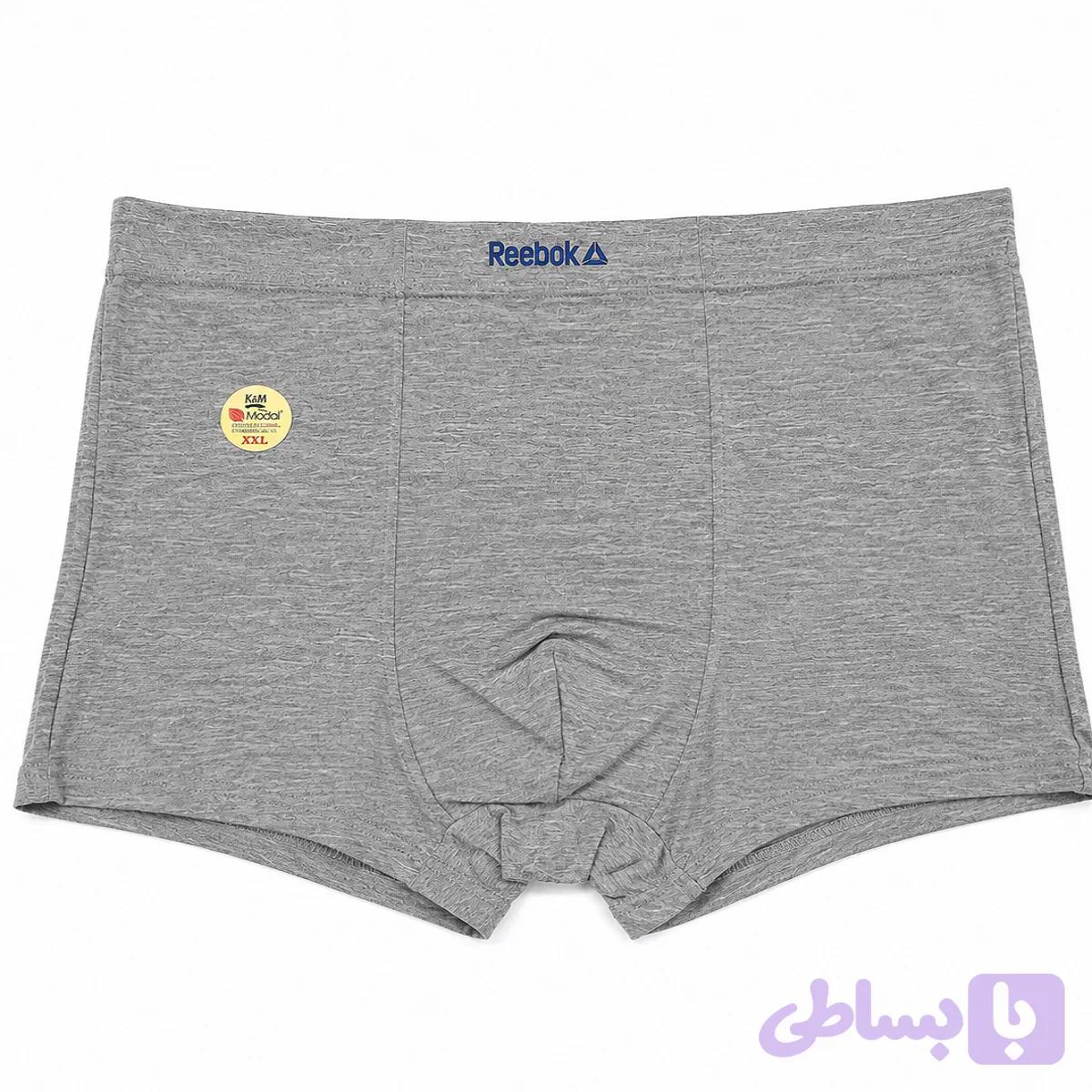 شورت پادار مردانه نخی پنبه ای | سایزبندی XL تا 3XL — تصویر 1