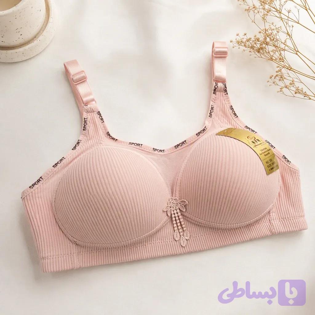 سوتین زنانه ابری زیرکتی بدون فنر کاپ B — تصویر 1