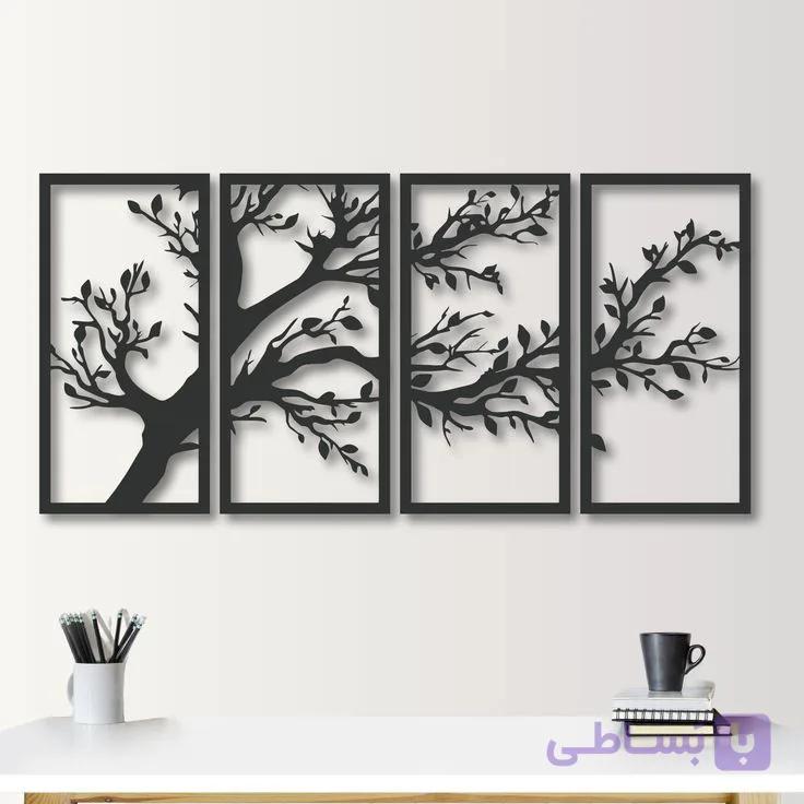 تابلو لیزری مدرن فلزی کد T217