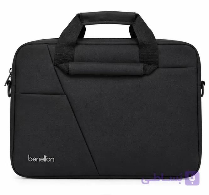 کیف لپ تاپ بنتون Benetton مدل اداری ضد ضربه — تصویر 1