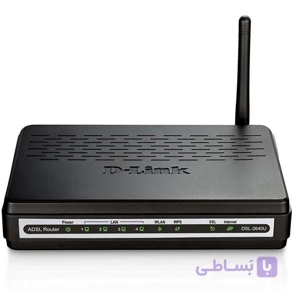 مودم روتر بی‌سیم دی-لینک مدل DSL-2640U/N (دست دوم) — تصویر 1
