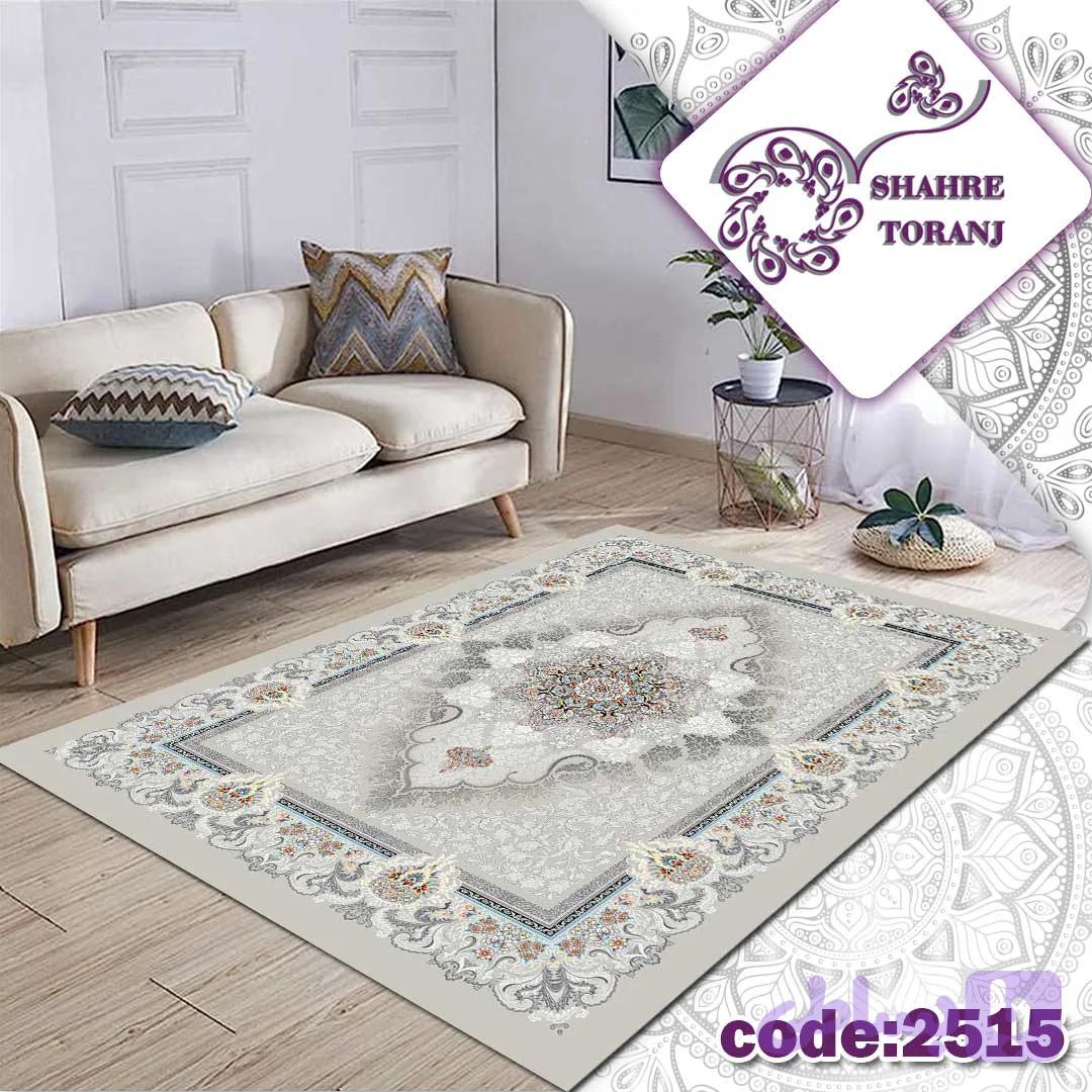 روفرشی کشدار و فرشینه طرح فرش کد 2515 — تصویر 1