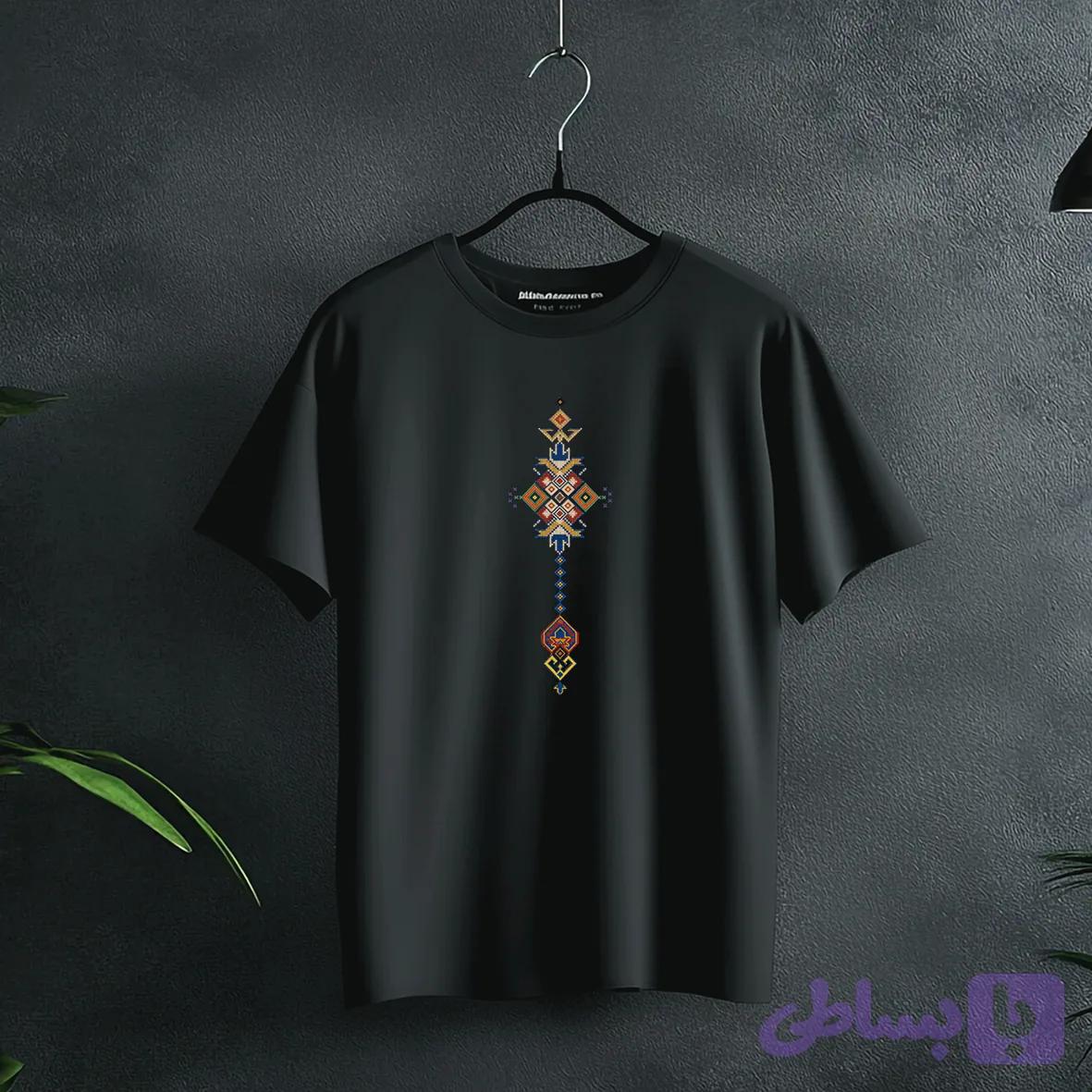 تیشرت مردانه آستین کوتاه مدل کارپت کد 77771 — تصویر 1