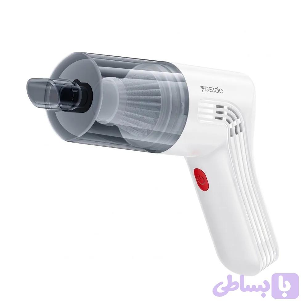 جاروبرقی شارژی دستی YESIDO مدل VC10 با مکش ۵۰۰۰ پاسکال