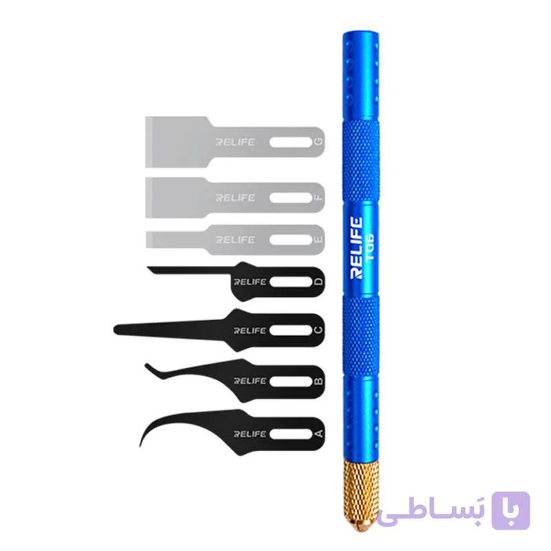 ست تیغ و دسته تیغ RELiFE TK5 8in1 — تصویر 1
