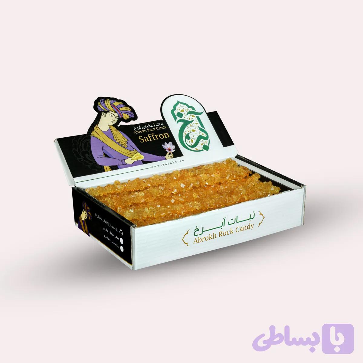 نبات شاخه زعفرانی فله مخصوص ابرخ