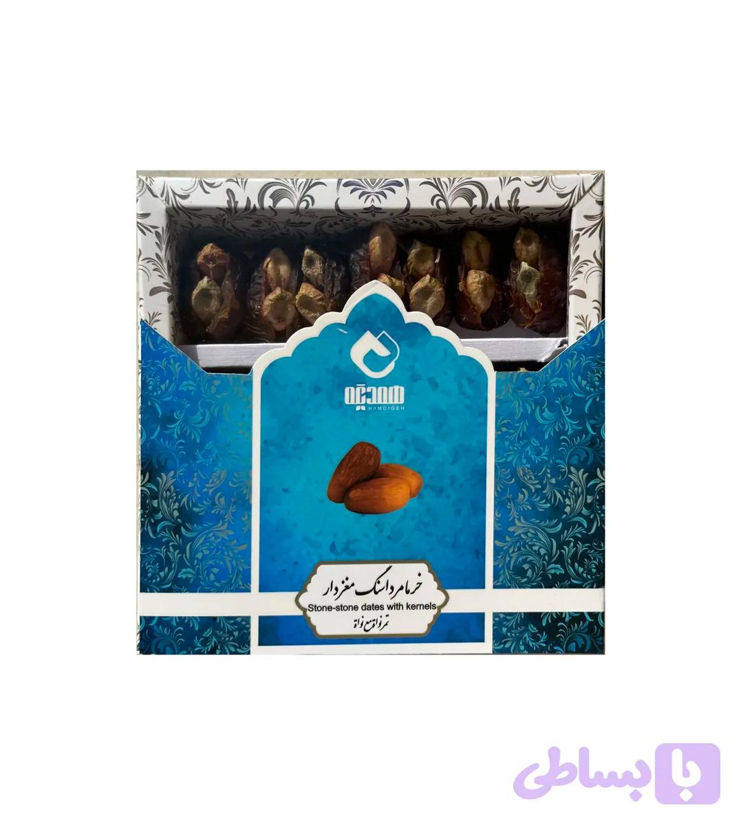 خرما مرداسنگ مغز پسته 220 گرمی — تصویر 1