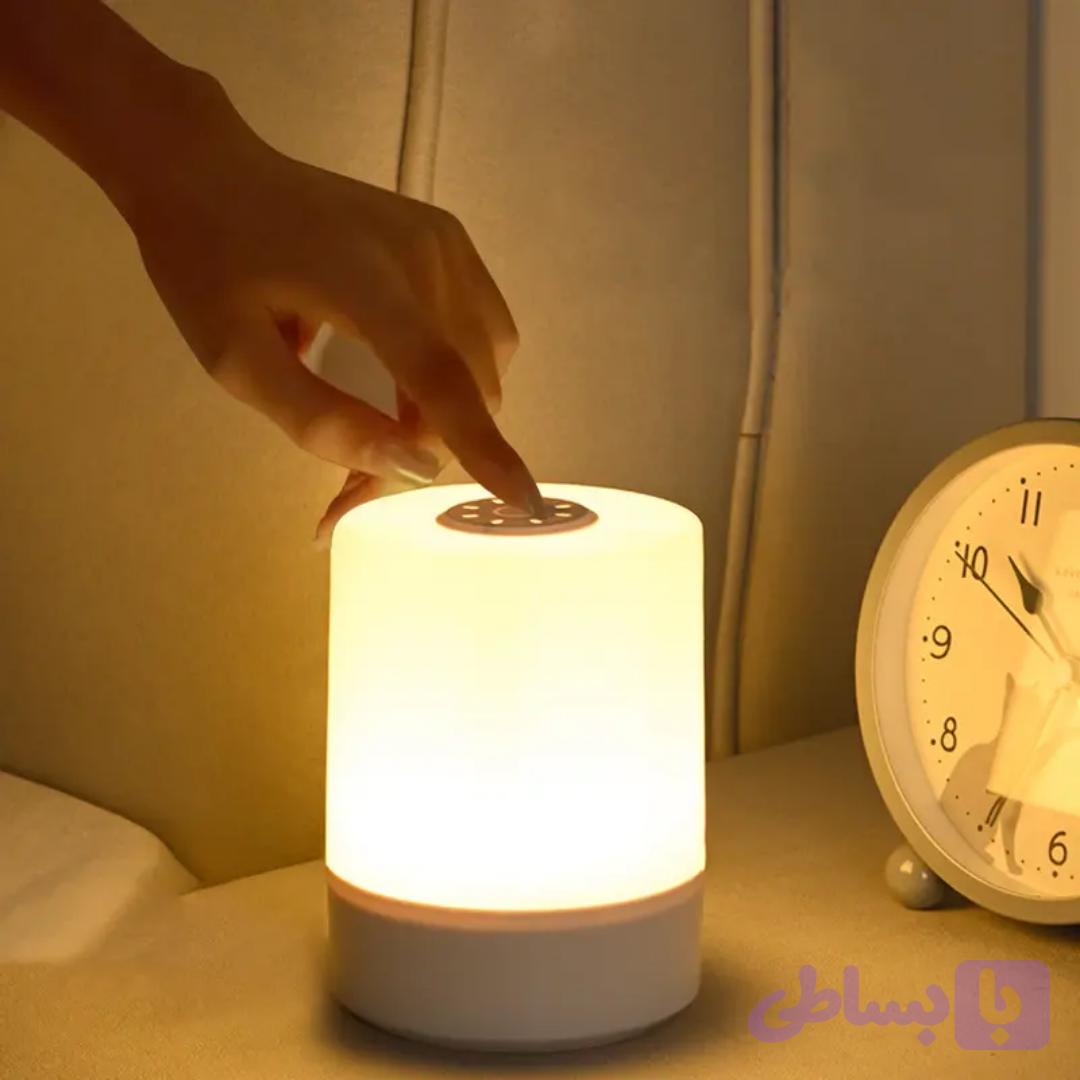 اسپیکر و لامپ لمسی قابل حمل Touch Lamp Portable Speaker کدig
