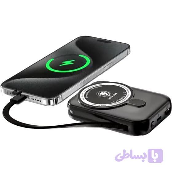پاوربانک گرین لاین مدل Monaco Magsafe 20w ظرفیت 20000 میلی آمپر ساعت کدig