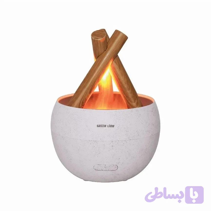 دستگاه بخور و خوشبو کننده گرین لاینGreen Lion Flame Air Diffuser 150mL -کدig