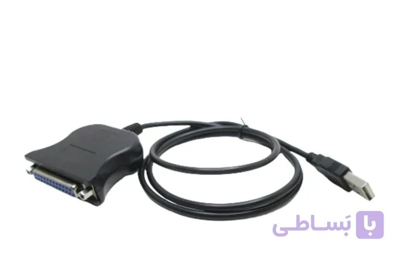 مبدل USB به 25 پین ماده پارالل مدل Wan Teng