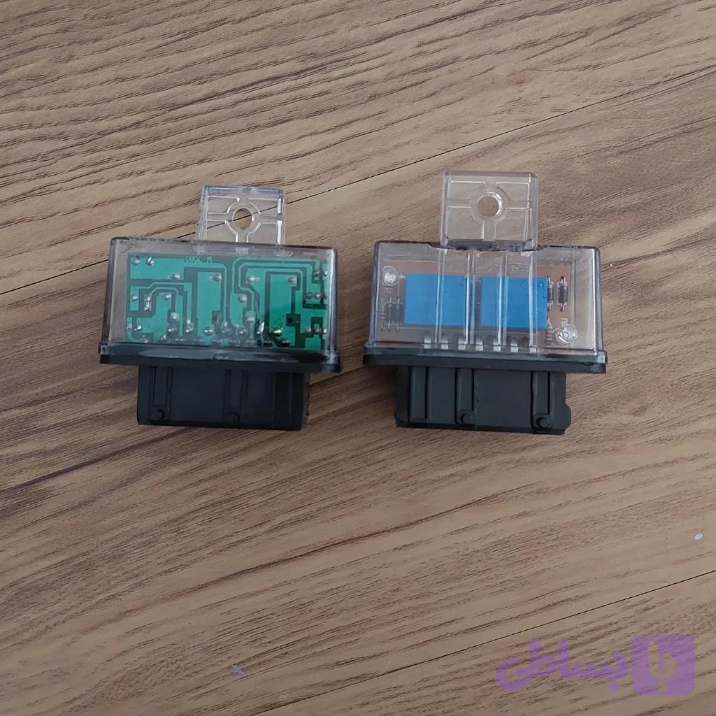 رله دوبل شیشه ای LED دار (با گارانتی 12 ماهه)