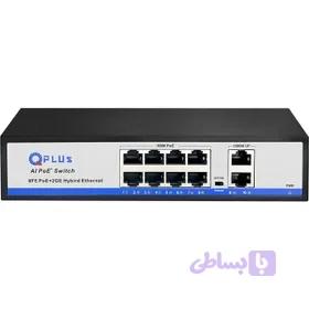 سوئیچ شبکه کیوپلاس مدل PL-P8002G
