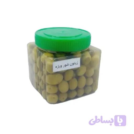 زیتون شور ممتاز 500 گرم