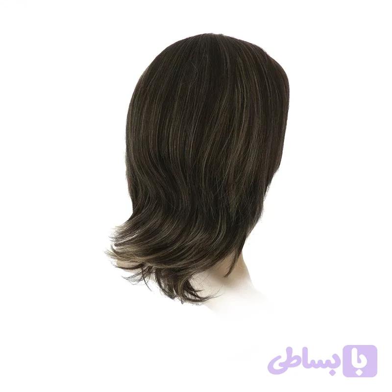 کلاه گیس کوتاه ساتورا مدل 313SM صاف جنس الیاف ابریشم کد 9