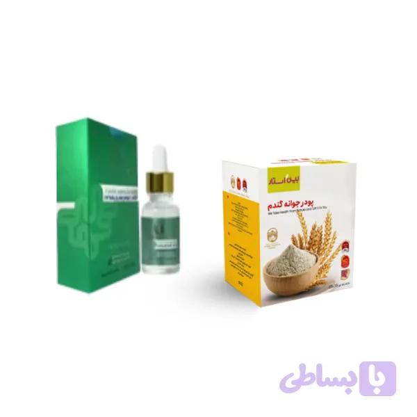 پکیج چاقی صورت لاکچری کوین و جوانه گندم
