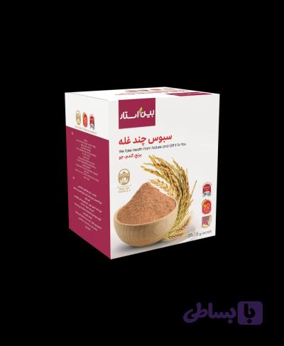 سبوس چند غله بین استار بیز جعبه 25 عددی