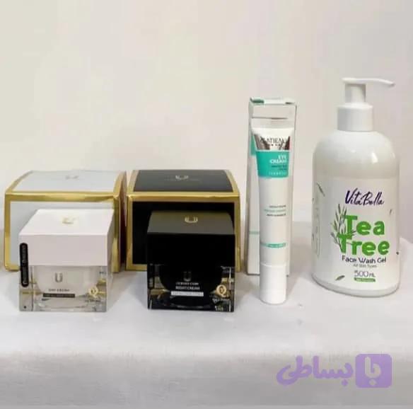 پیکج نقره‌ای روتین پوستی لاکچری کوین