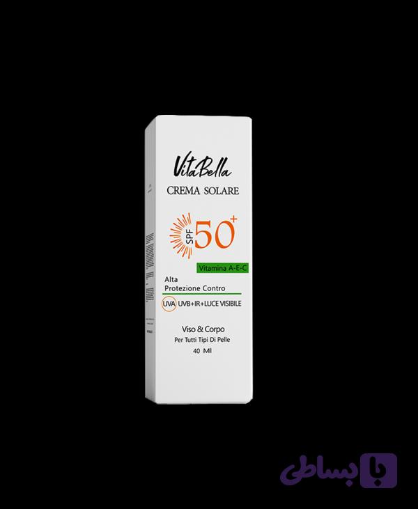 اسپری ضد آفتاب ویتابلا SPF50 بی رنگ حجم150 میل
