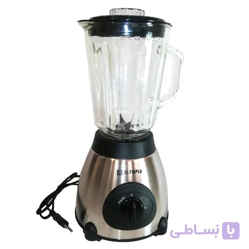 مخلوط کن دوکاره المپیا مدل OE-6062 ظرفیت ۱.۵ لیتر با کاسه پیرکس