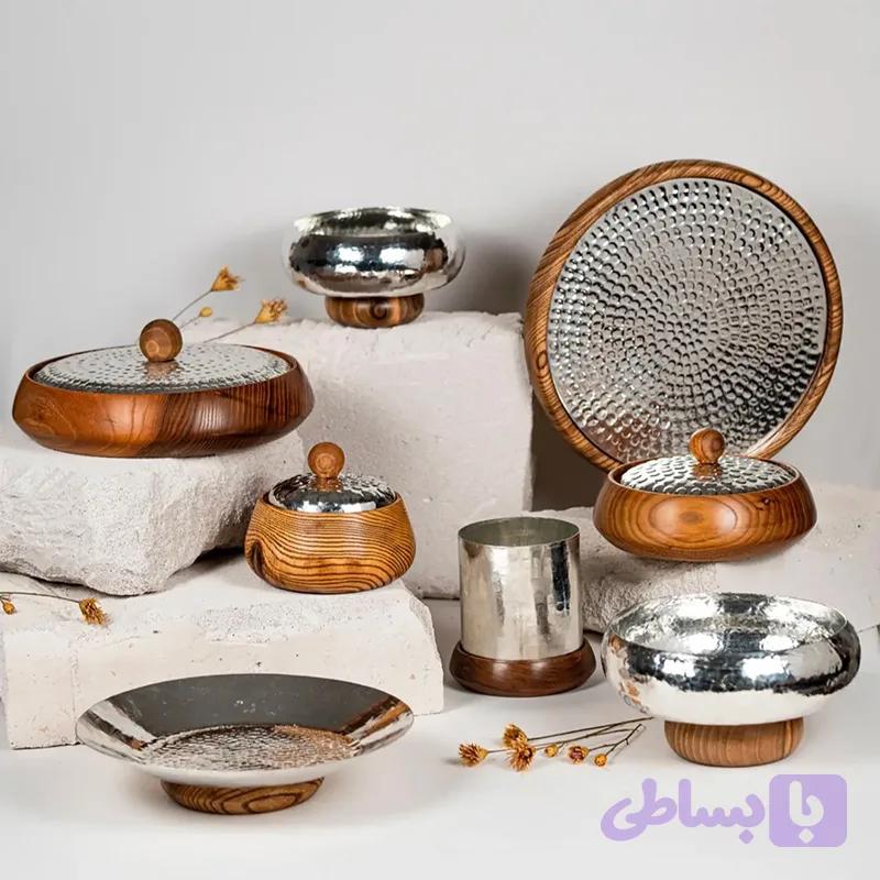 سینی چوب ومس — تصویر 1
