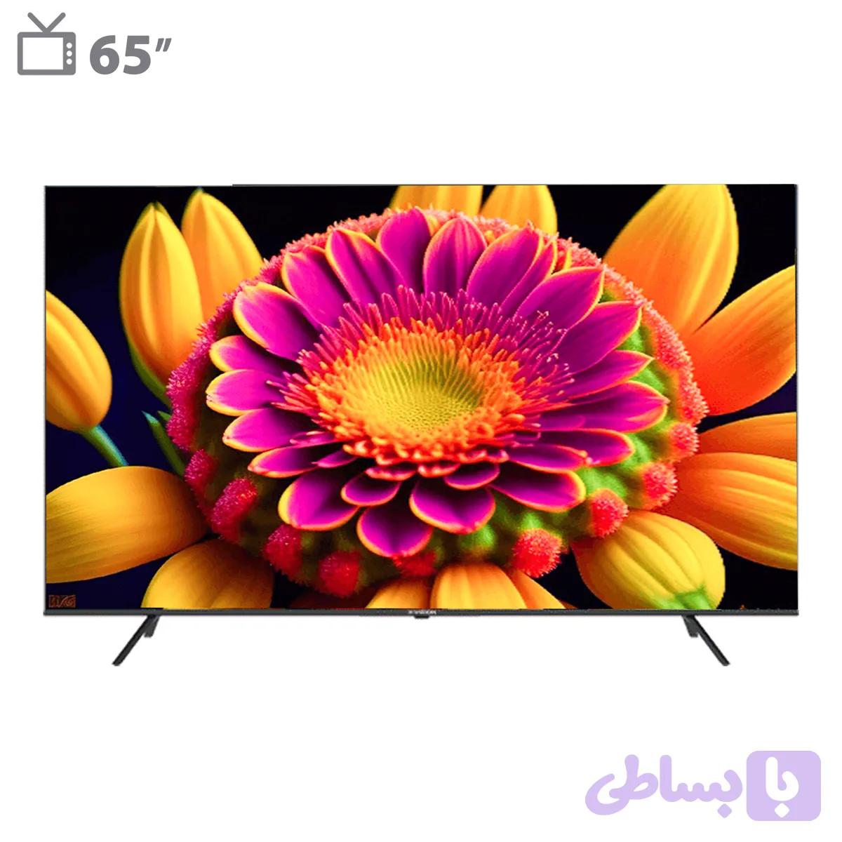 تلویزیون کیو ال ای دی هوشمند ایکس ویژن مدل 65X25 سایز 65 اینچ — تصویر 1