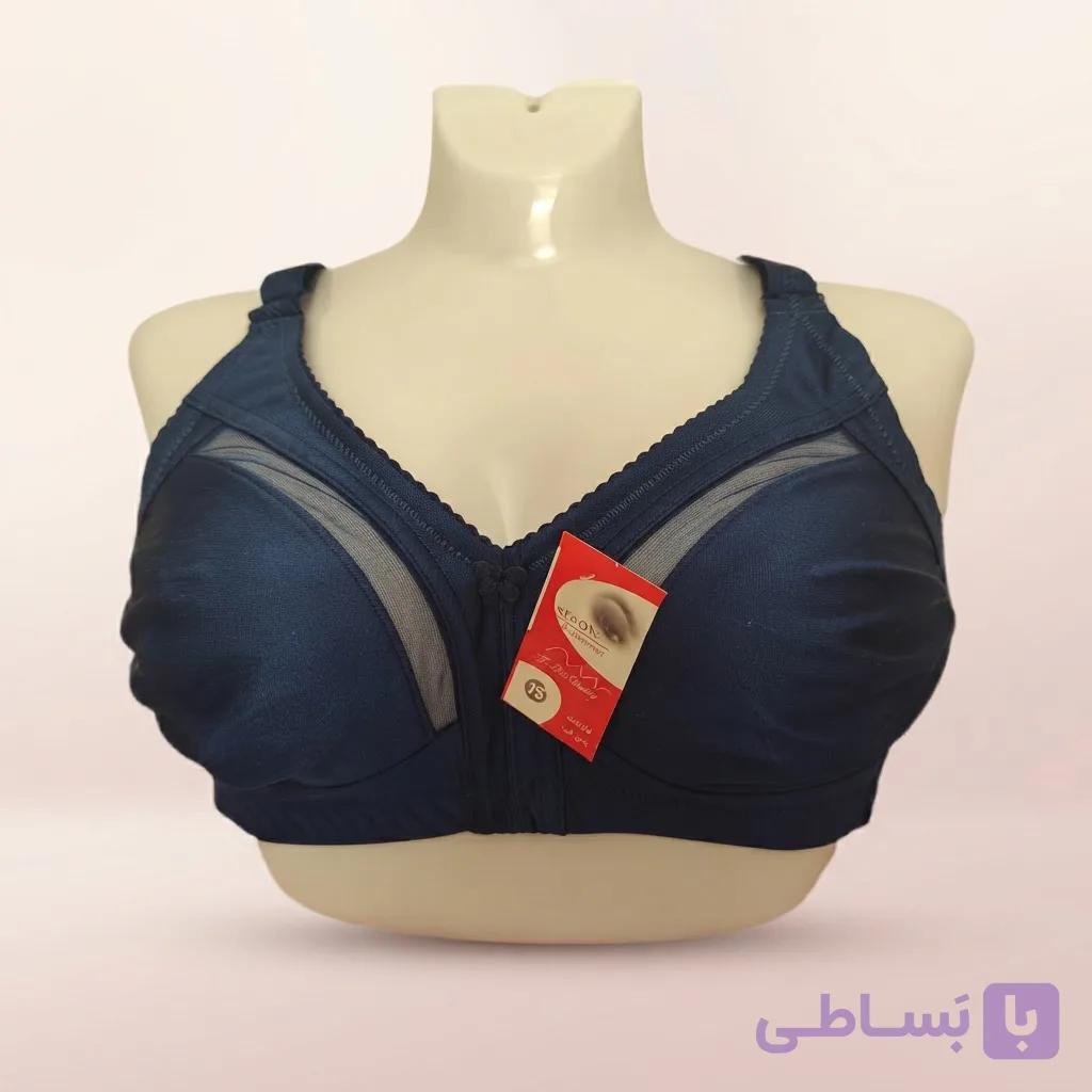سوتین زنانه پرلون بدون فنر (سوتین راحتی) سایز 75 تا 90